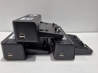 3x HP Docking Stations for compatible HP business laptops