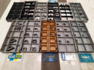 Assorted Lot of Partial Sets of Iscar Milling Inserts (66 Pieces)