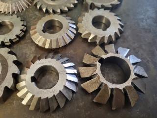 Large Lot of Milling Machine Blades 