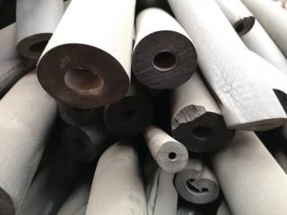 Large Lot of Assorted Water Pipe Insulation Tubes