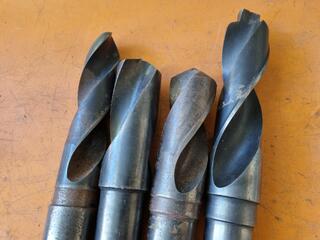 4x Morse Taper No.5 Shank Drills