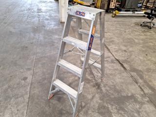 Alfa 1.2M (150KG Capacity) Industrial Aluminum Step Ladder