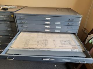 5 Drawer Schematic Planner Cabinet