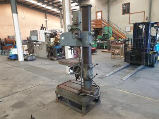 Arboga Three Phase Radial Arm Drill Press