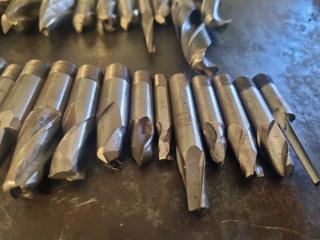 Large Lot of Milling Machine Endmills 