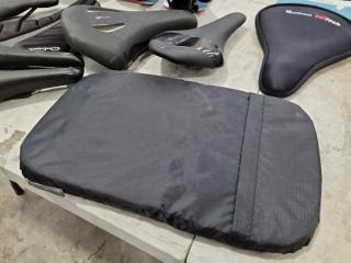 13x Assorted Bike Seats and Pads