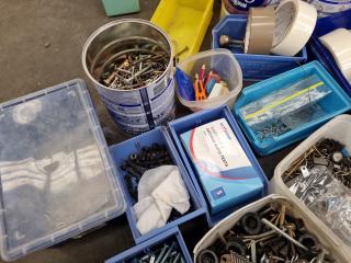 Assorted Bulk Fastening Hardware