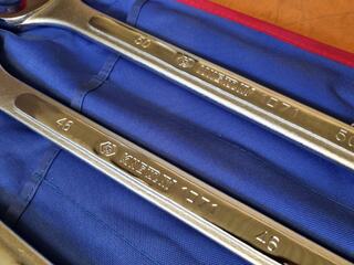 King Tony 6-Piece Large Size Metric Combination Wrench Set