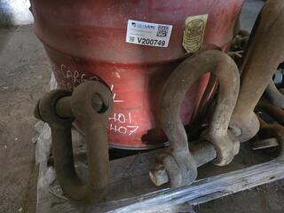 Lot of Very Large D Shackles 