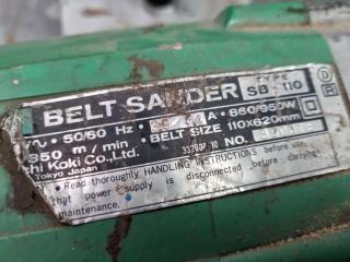 Vintage Hitachi Vorded Belt Sander SB-110