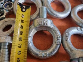 16x Lifting Eye Bolts, New
