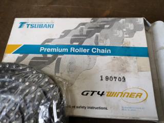 4x Assorted Roller Chain Lengths