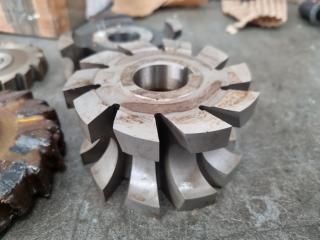 6 x Milling Machine Cutters