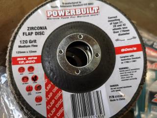 Assorted Bulk Lot of Sanding & Grinding Wheels