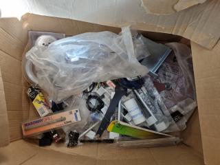 Assorted Building Supplies, Fastening Hardware, & More