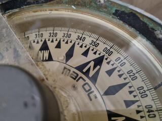 Vintage Marine Compass by Marol