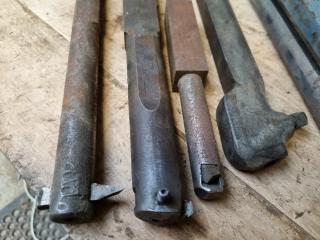 Assorted Lathe Turning Tools & Boring Bars