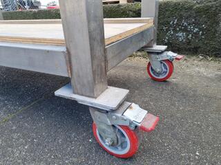 Heavy Duty Stainless Steel Mobile Table Workbench