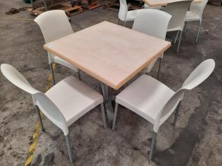 Cafe Style (Collapsible) Table  and Chairs Set