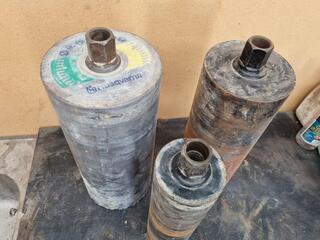 3x Wet Diamond Core Drill Bits