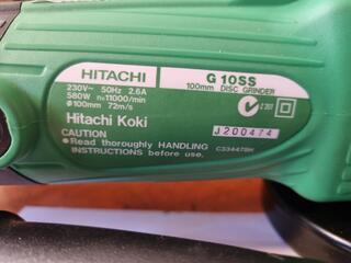 Hitachi Professional 100mm Angle Grinder G 10SS, As New!