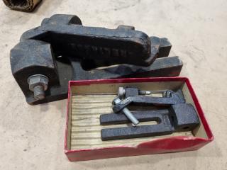 2x Vintage The Reliance Drill Grinding Jigs