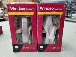 8x Windsor Corbel Door Dummy Levers, New