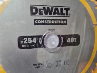 DeWalt 254mm Table Saw Blade DT90249