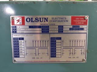Olsun Electrics Dry Type 3 Phase Transformer