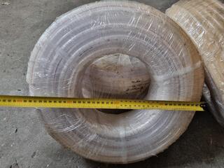 4x Rolls of 13mm Dia Plastic Tubing