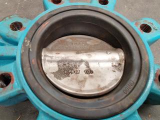 4" DN100 CF8M Butterfly Valve