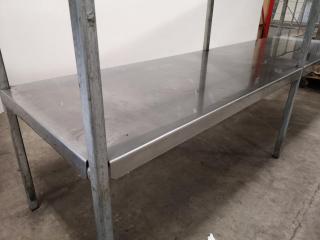 Stainless Steel Kitchen Prep Bench Table