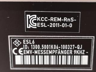 Rohde & Schwarz EMI Test Receiver ESL6 w/ Case & Accessories