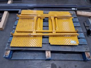 Set of Heavy Duty Industrial Platforms and Ladders