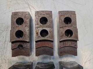 3 Sets of CNC Chuck Jaws