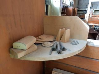 Workshop Wooden Tool Cupboard/Locker.