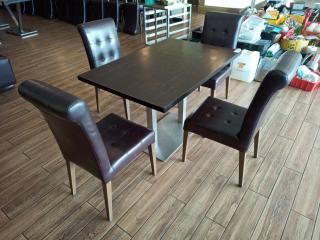 Four Seater Cafe Table and Chairs