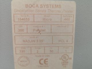Boca Ghostwriter Micro Thermal Ticket Printers, 2x Units