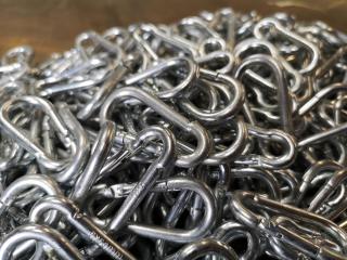 Large Lot of 50mm Spring Hooks