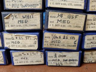 56x Vintqge Baty O-Vee Thread Gauges