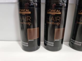 3 Loreal Hair Touch Up Sprays - Brown