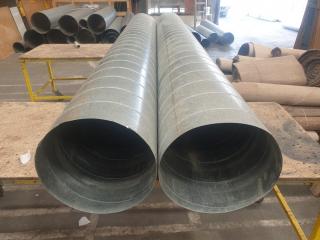 2 x Lengths 350mm Spiral Tube