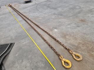 2-Leg Lifting Chain Assembly, 6-Metre, 13.6-Ton