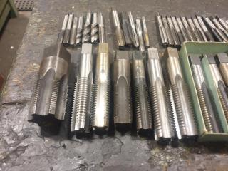 Large Lot of Whitworth Taps