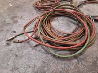 Assortment of Welding Cables and Hoses