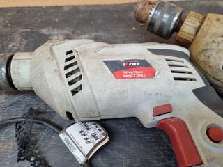 2x Icon Corded Impact Drills