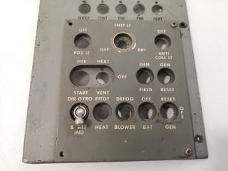 2x Helicopter Control Panel Units