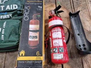 Fire Extinguishers & First Aid Kits