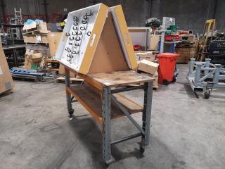 Mobile Workshop Table Shelf
