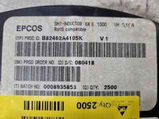2500x Epcos SMT Inductors type B82462A4105K
